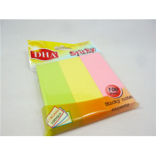 Fabricant Direct Vente 3inchx3inch 3 Néons Couleurs Comibation Sticky Note